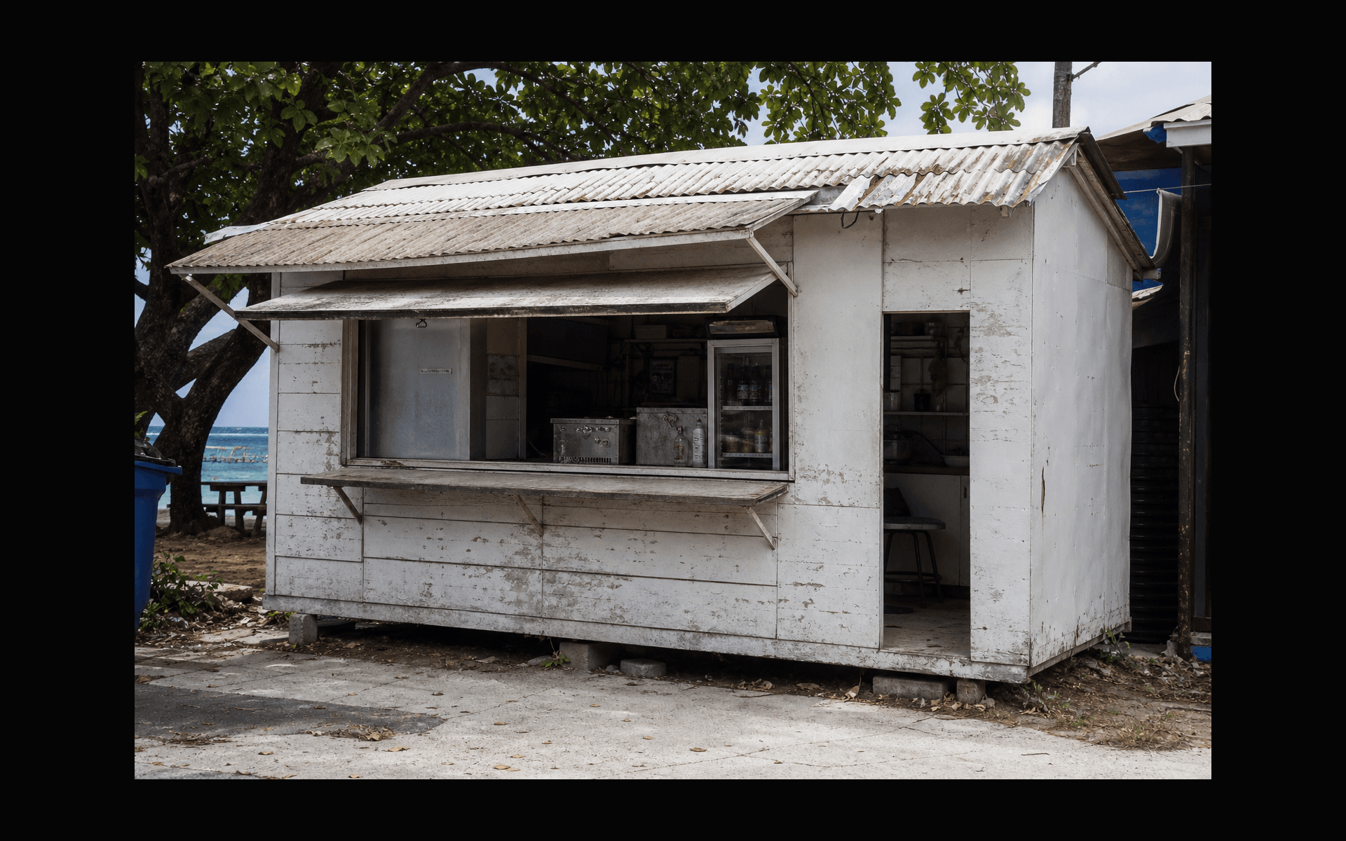Enkel kiosk